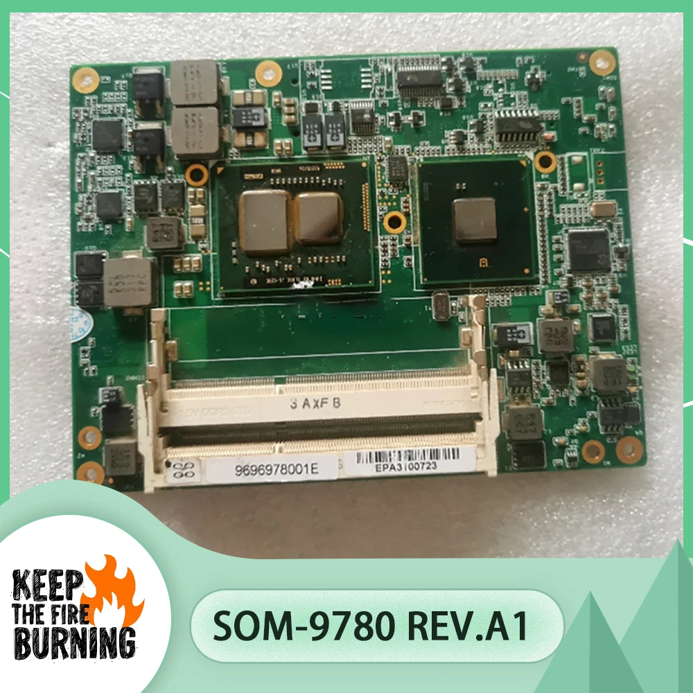 SOM-9780 Rev.A1 Emb-edded industrial control motherboard card SOM-9780FL