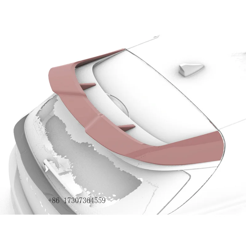 Fiberglass Hyperblade Rear Roof Spoiler 2022 for Genesis G70 Facelift - Shooting Brake