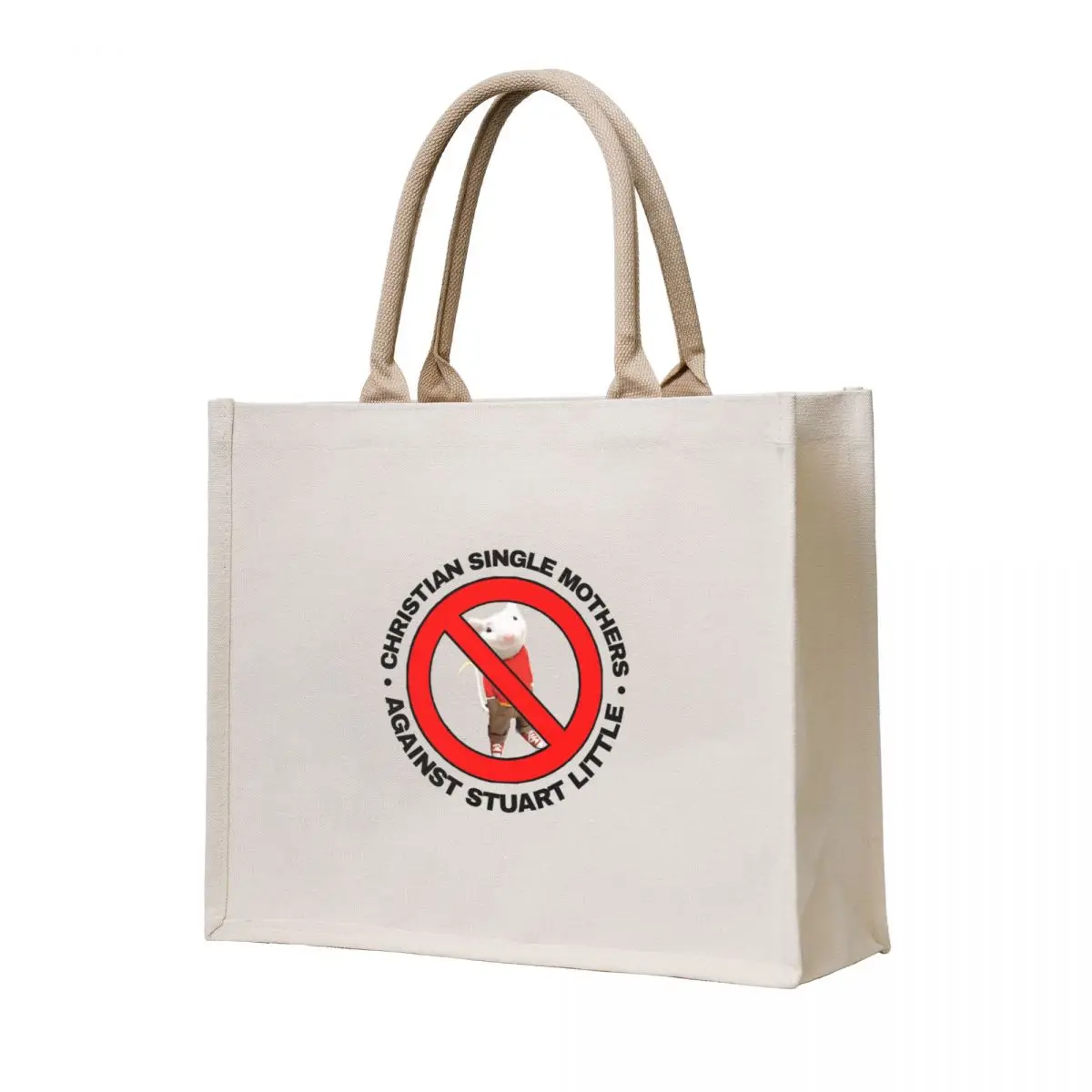 

Christian Single Mothers Against Stuart Little Tote Bag free delivery bags hand bag ladies Customizable tote bag