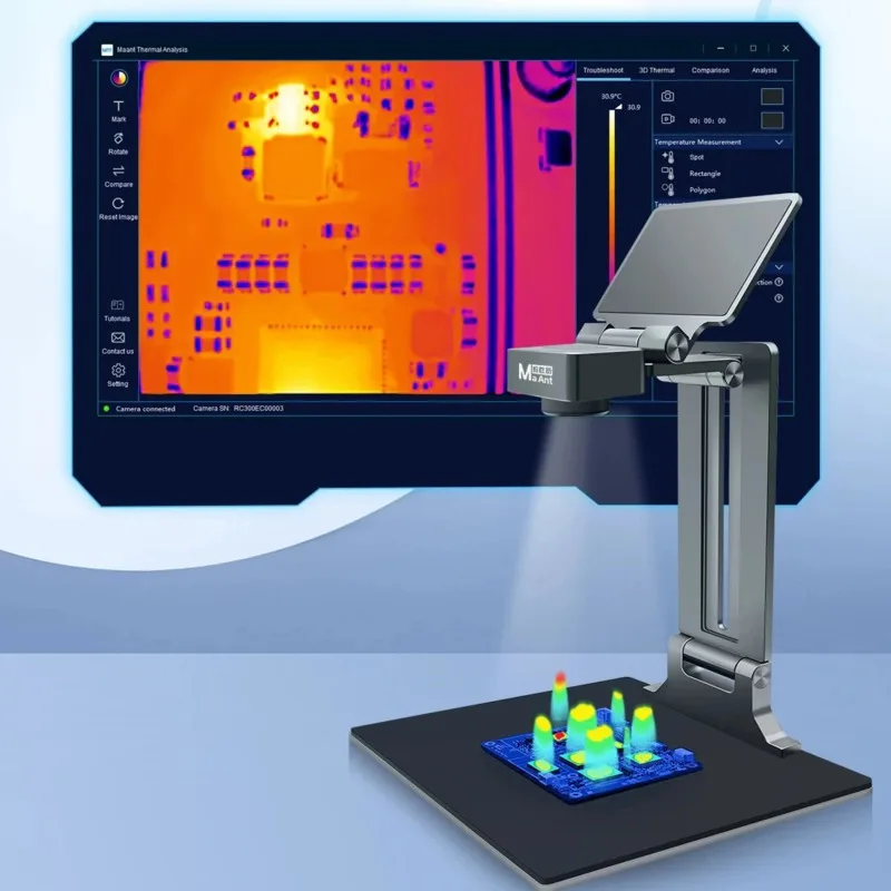MaAnt Infrared Thermal Imaging Analyzer PCB Fast Diagnosis for Mobile Phone Motherboard Fault Detection Camera Tester RC-3