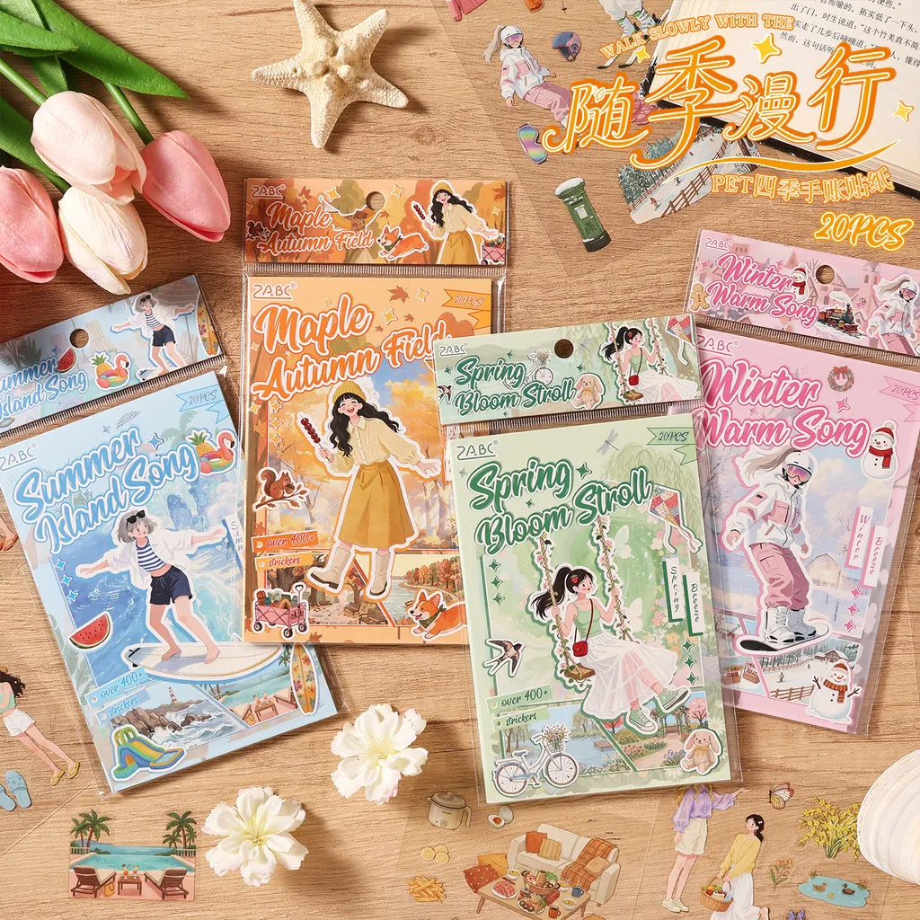 Journamm 20 Sheets PET Die Cut - Phone Cases Junk ulasan dan harga