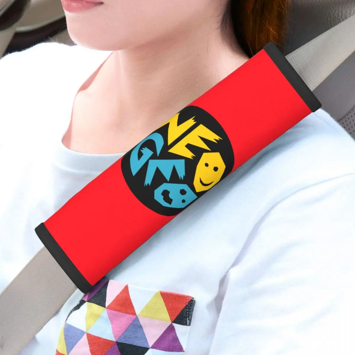 Custom Neogeo Arcade Seat Belt Shoulder Pad Universal Fit 2 Pack Seatbelt Strap Covers