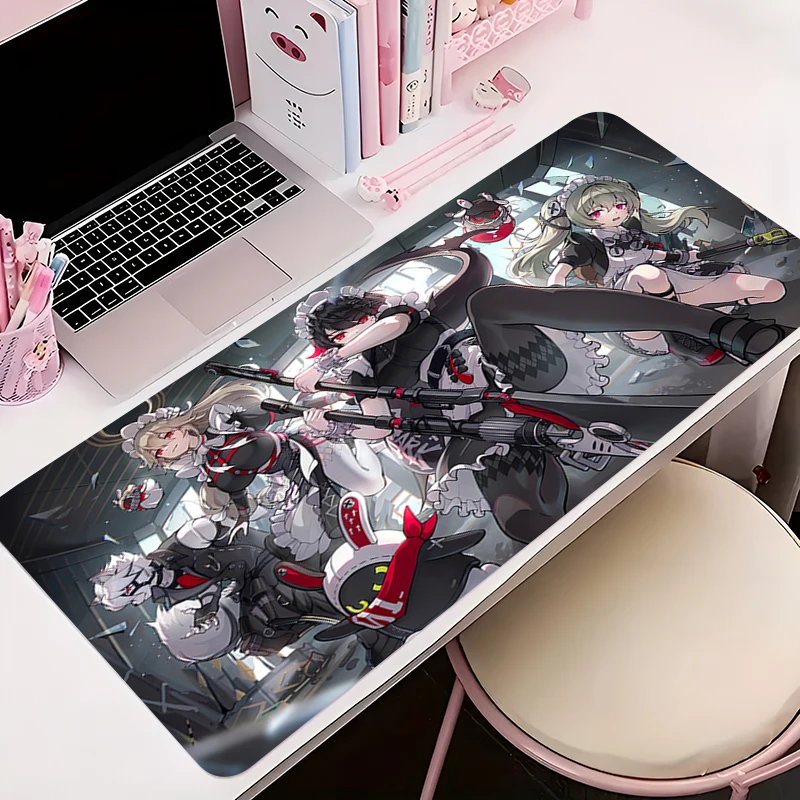 Mousepad pc acessórios de jogos armário de computador tapete estendido antiderrapante mouse pad teclado z-zenless zona zero tapete de mesa de escritório