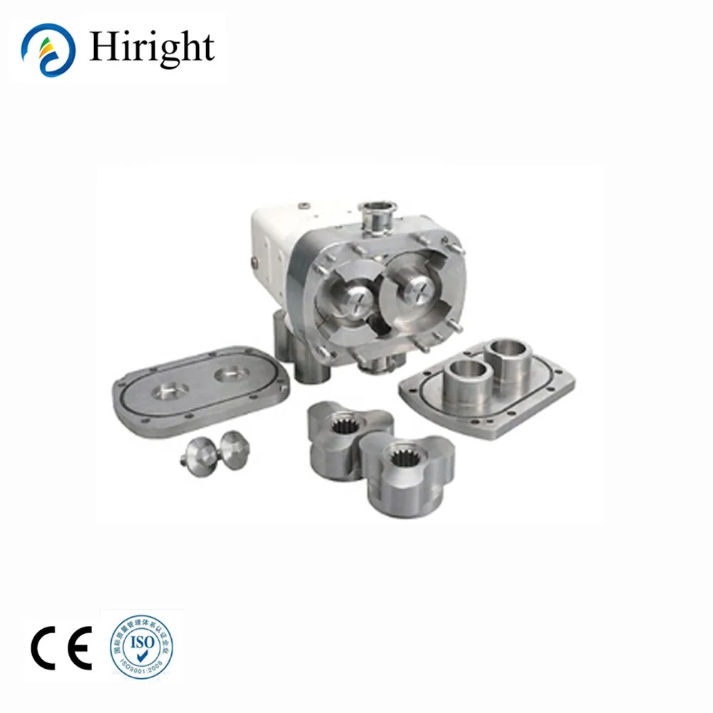 Convey Honey Food Grade Stainless Steel Rotary Lobe Pump Positive Displacement Pump Can Customize Made In China