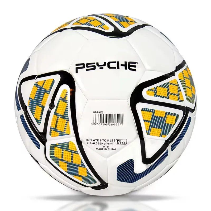 표준 사이즈 5 PU 가죽 내마모성 축구공 경기용 스포츠 훈련 축구 방수 미끄럼 방지 풋볼