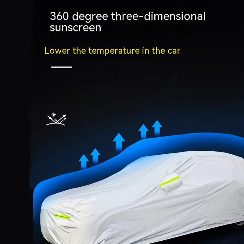 For Xpeng p5 Outdoor Protection Full Car Covers Snow Cover Sunshade Waterproof Dustproof Exterior Car cover protection