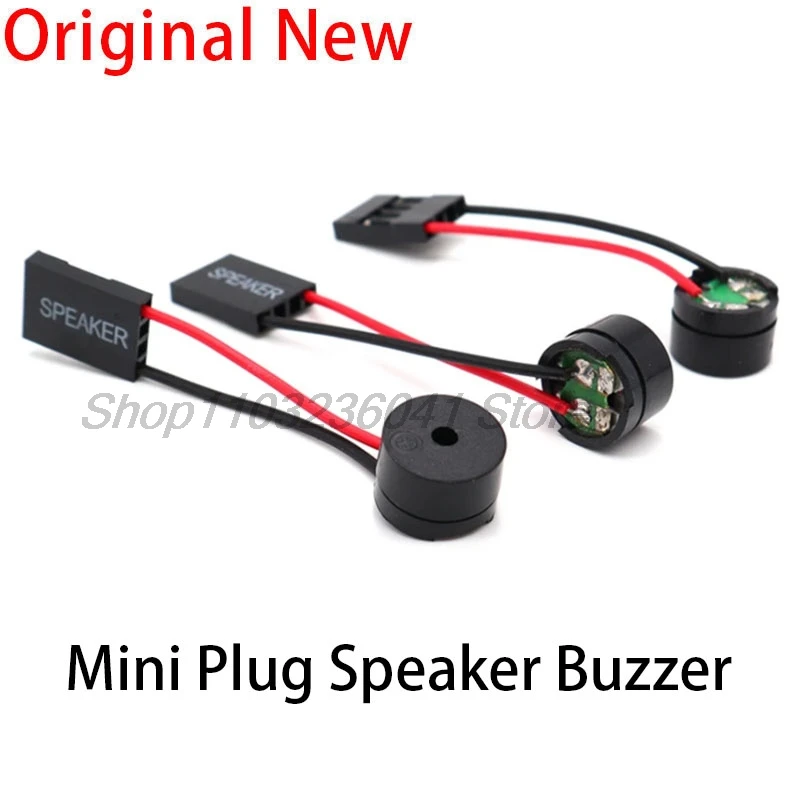 5PCS Mini Plug Speaker For PC Interanal BIOS Computer Motherboard Mini Onboard Case Buzzer Board Beep Alarm NEW