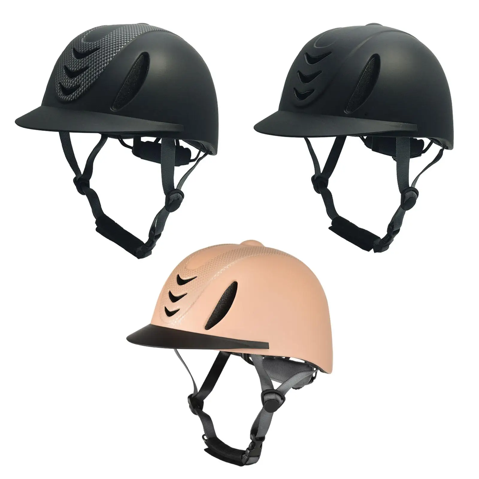 

Horse Riding Helmet Safety Half Cover Hat Horse Rider Helmets for Children