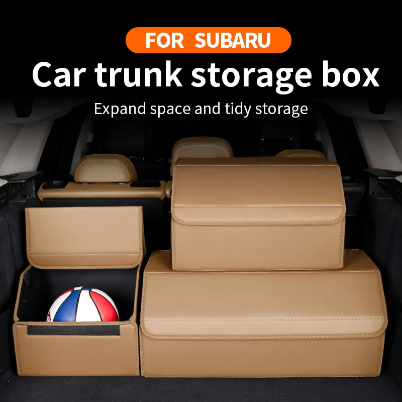

Ящик для хранения багажника автомобиля для SUBARU impreza Legacy WRX Forester Outback Ascent Solterra многофункциональный складной автомобильный гаджет.