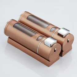 Bathroom Wall Mounted Shower Pump Dispenser Bath Washing Hand Shampoo Liquid Soap Gel Container for Kitchen Hotel Accessories