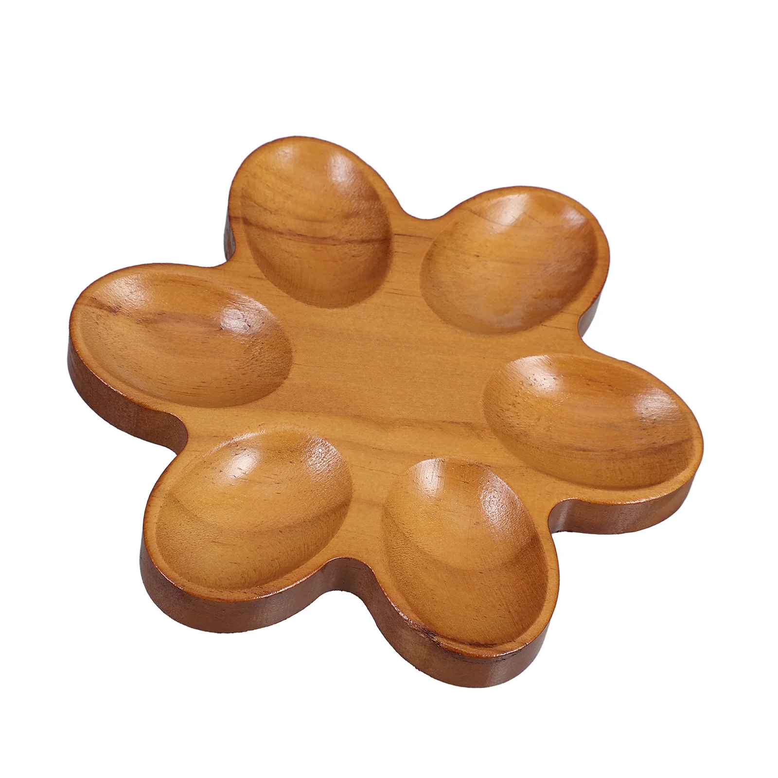 

Rustic Wooden Egg Tray 6 Eggs Holder Chicken Egg Plate Kitchen Refrigerator Countertop Storage Display Organizer