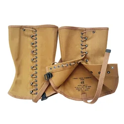 WW2 soldados US-MC Tie Legs American M1938 equipo táctico al aire libre compuesto Camping caminata tácticas M1938 Leggings