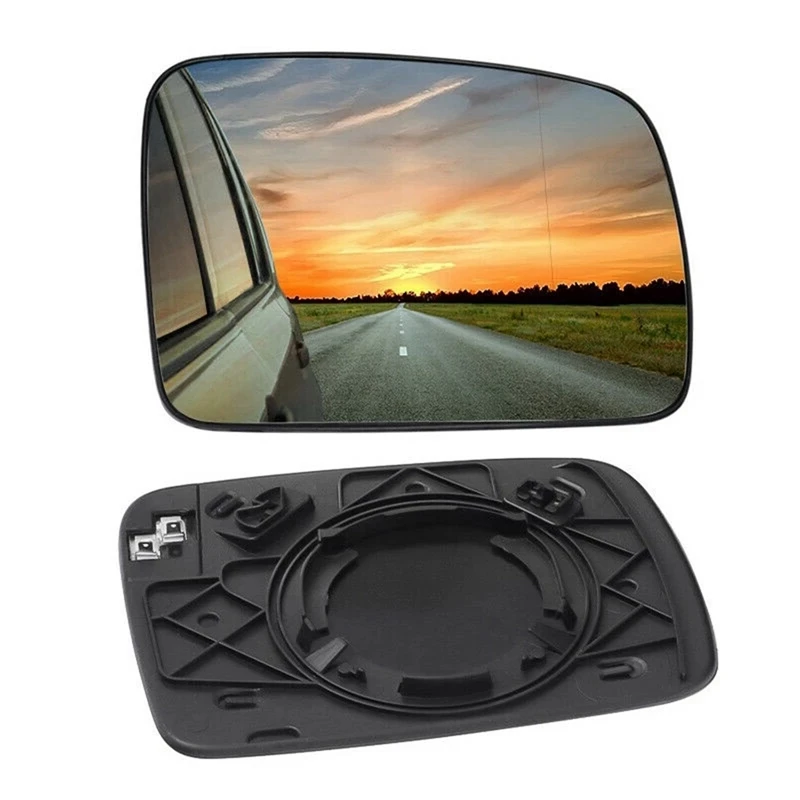 Right Passenger Side Heated Mirror Glass For Land Rover Discovery 3 Freelander 2 Range Rover Sport LR017067