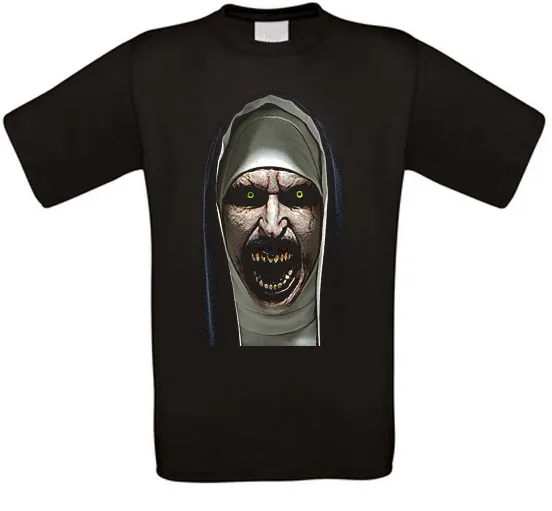 The Nun 2 Conjuring Valak Horror Cult Movie T-Shirt All Sizes NEW-
