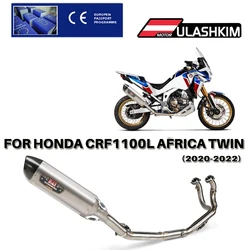 CRF 1100 Full Exhaust System For HONDA CRF1100 CRF1100L AFRICA TWIN EXHAUSTS 2020 2021 2022 years