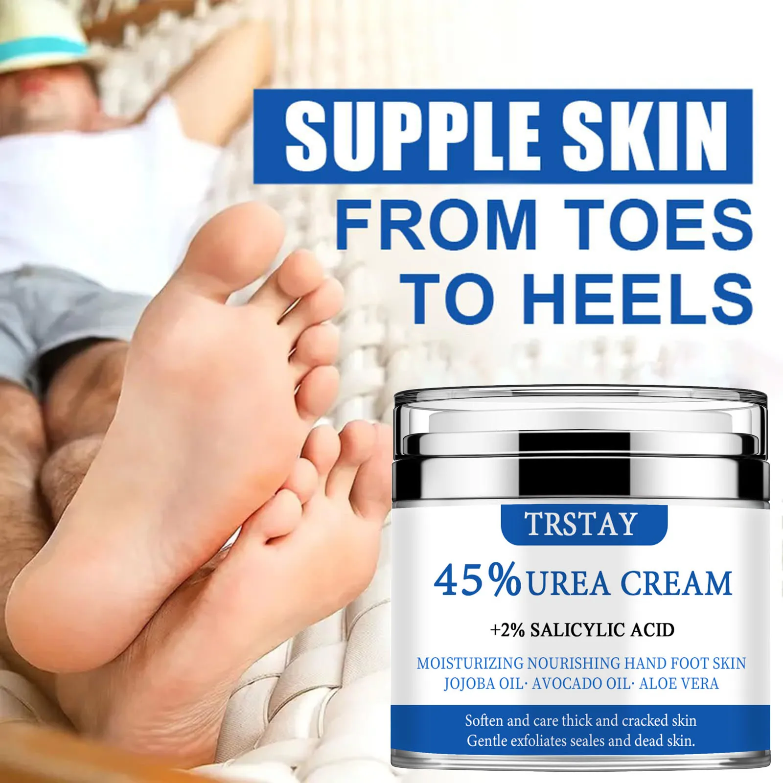 

42% Urea Foot Hand Care Cream Stick,Used For Heel Care,Deeply Moisturizing And Nourishing Your Dry Rough Skin,Extra Moisturizer