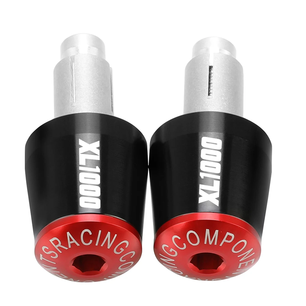 FOR HONDA XL1000 XL 1000 1999 2000 2001 2002 2003 2004 2005-2013 XL1000V Varadero Handlebar Grips Cap Handle Bar Cap End Plugs