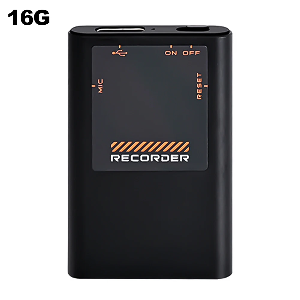 جهاز تسجيل صوتي نشط ، مسجلات رقمية ، إلغاء الضوضاء AI ، تشغيل للمقابلات ، الاجتماع ، الفصل الدراسي ، 16 ، 35 ، 64 جيجابايت