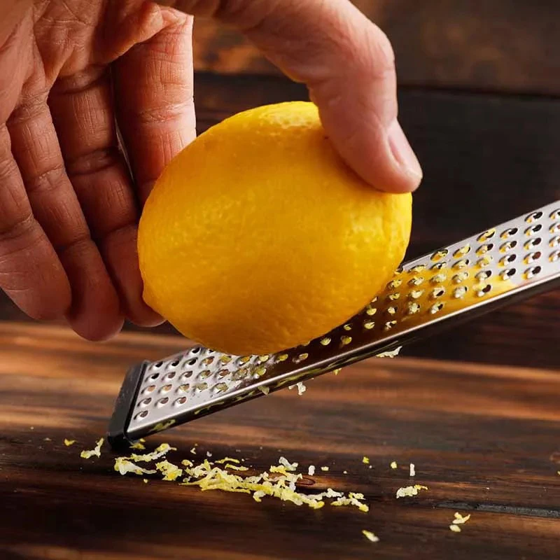 

Kitchen Lemon Fruit Peeler Cheese Zester Microplane Grater Fruit Vegetable