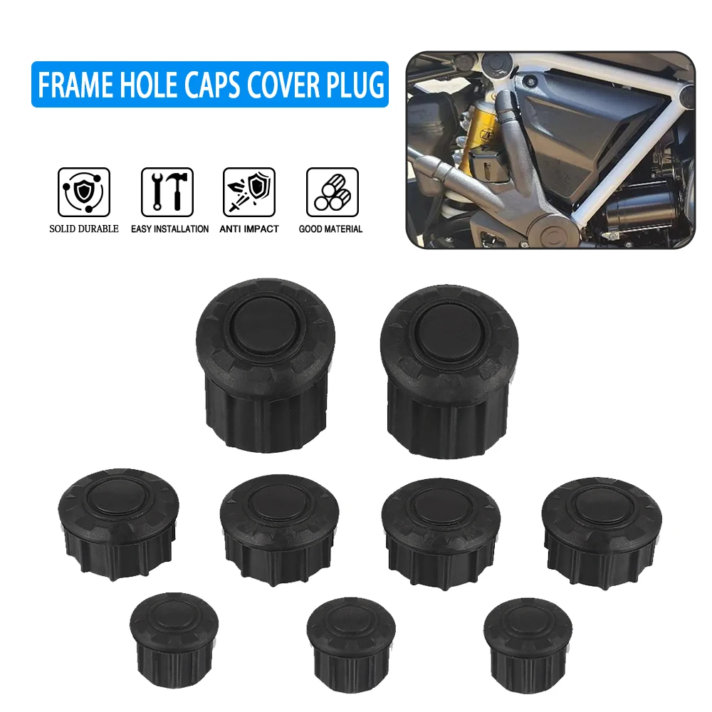 BMW R1200GS LC 2013-2019 R 1250GS R1250 GS Adventure R 1250 GS Adv 2019 2020 2021 アクセサリー フレーム穴キャップカバープラグ