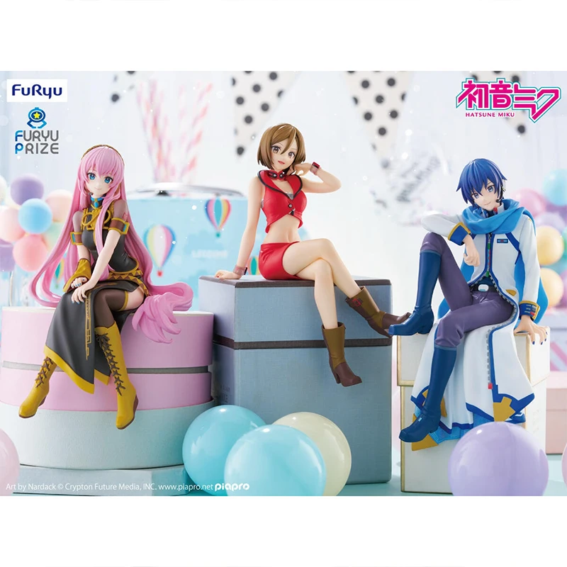 

Оригинальная фигурка FuRyu Megurine Luka Meiko Kaito Noodle Stopper, фигурка, модель из ПВХ, коллекция кукол, подарок для фанатов Мику