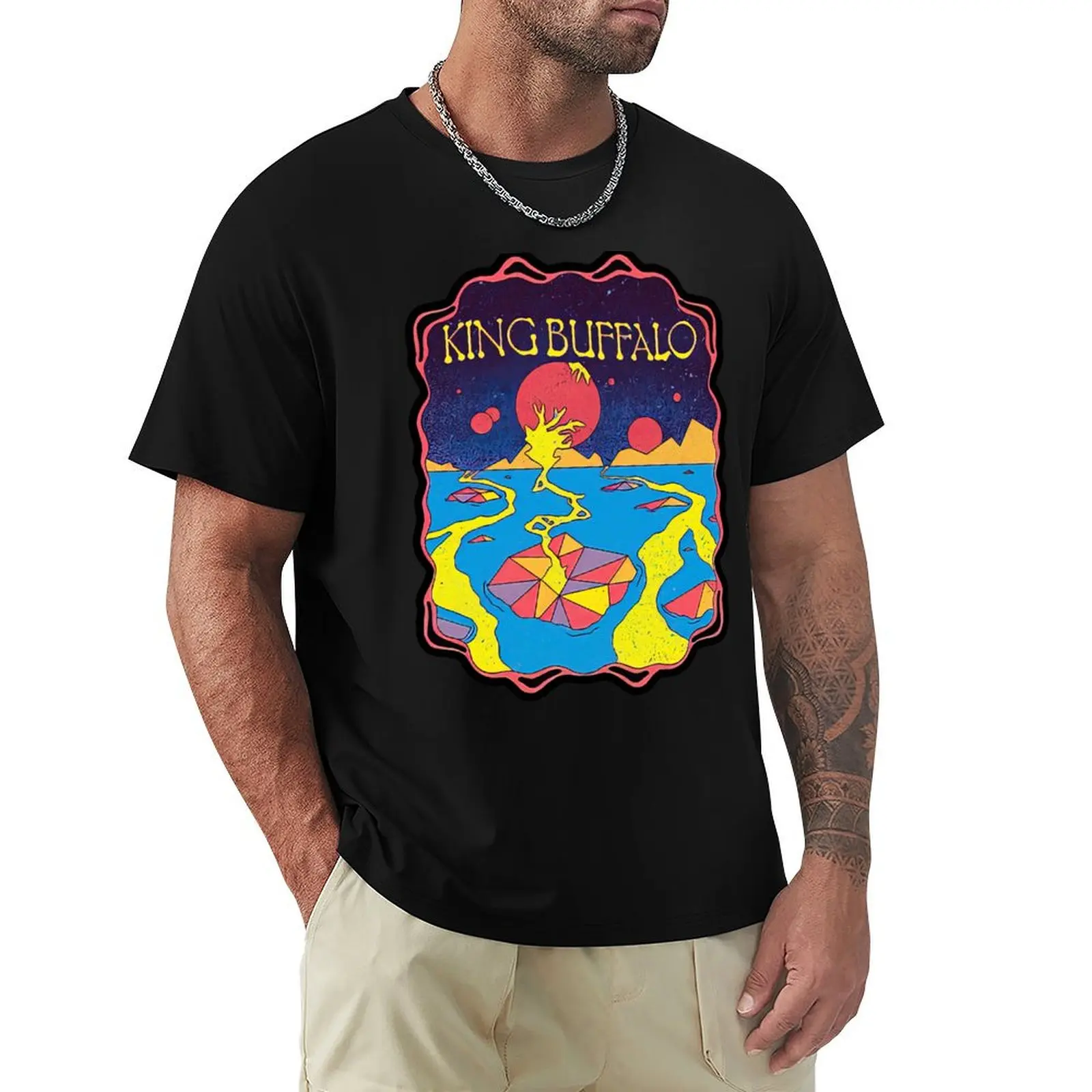 desert on flooded T-Shirt Festival Short Sleeve T-Shirt