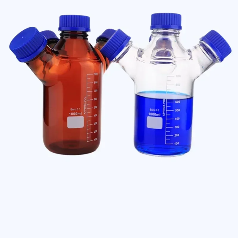 Xin Tester-viales de fase móvil para laboratório, cromatografia líquida HPLC, 250ml-2000ml