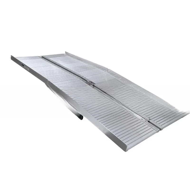 Wheelchair ramp, aluminum alloy ramp plate, aluminum alloy