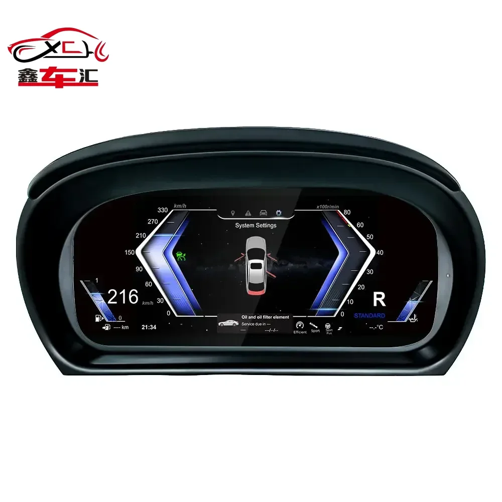 

Navihua LCD Dashboard For BMW 3 Series E90 E91 E92 2005-2012 LCD Digital Cluster Speedometer Instrument Virtual Cockpit Linux