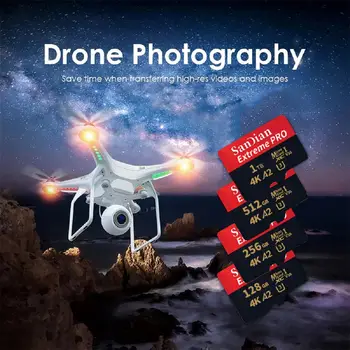 原廠Micro TF SD卡 128GB 256GB 記憶卡 Class10 U3 512GB 1TB 高速迷你SD卡,適用於手機、相機、車用DV、單眼相機 6 最佳銷售 Lexar 微型 SD 卡 - №4