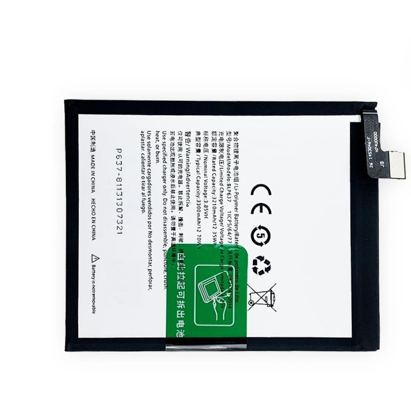 New BLP637 3.85V 3210mAh Mobile Phone Battery For OnePlus 5 A5001 / 5T A5010 High Capacity Phone Replacement Battery