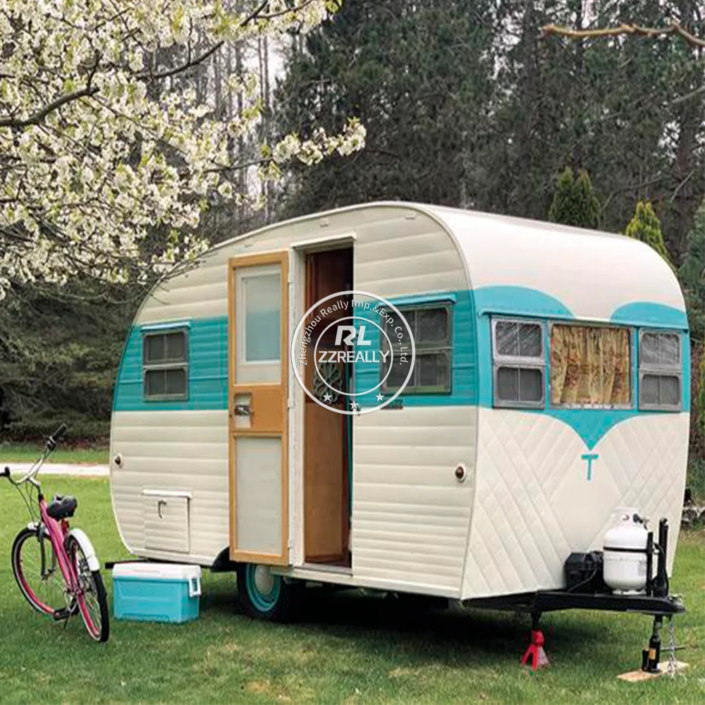 

Mobile Kitchen Fully Equipped Coffee Bar Trailer Hot Dog Cart Ice Cream Pizza Fast Food Truck Concession Catering Food Trailer