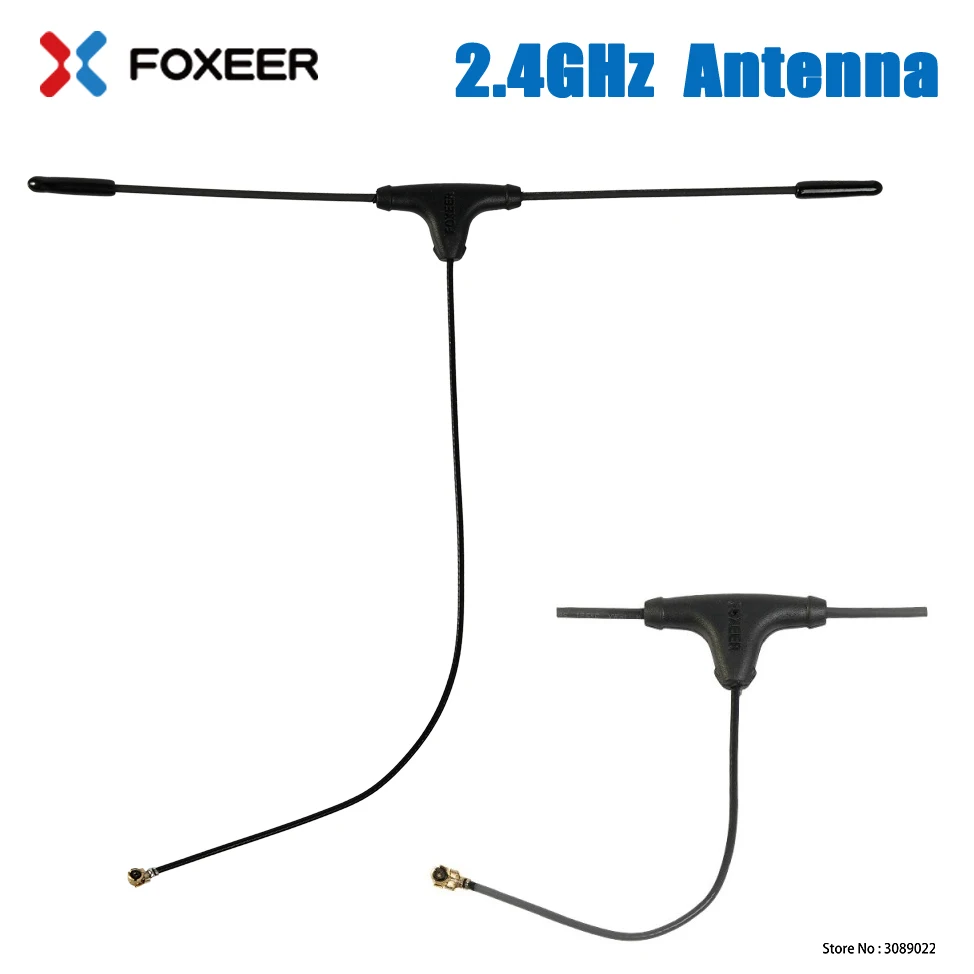 2.4G 915MHz Micro T-Type Antenna IPEX UFL Antenna For TBS Crossfire Nano RX ELRS Receiver FPV Racing Freestyle Long Range