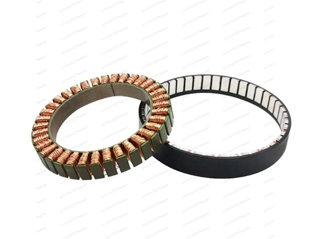 WK8110 humanoid robot joint direct drive module, large diameter ultra-thin outer rotor frameless torque motor 24V 1.6Nm 206g