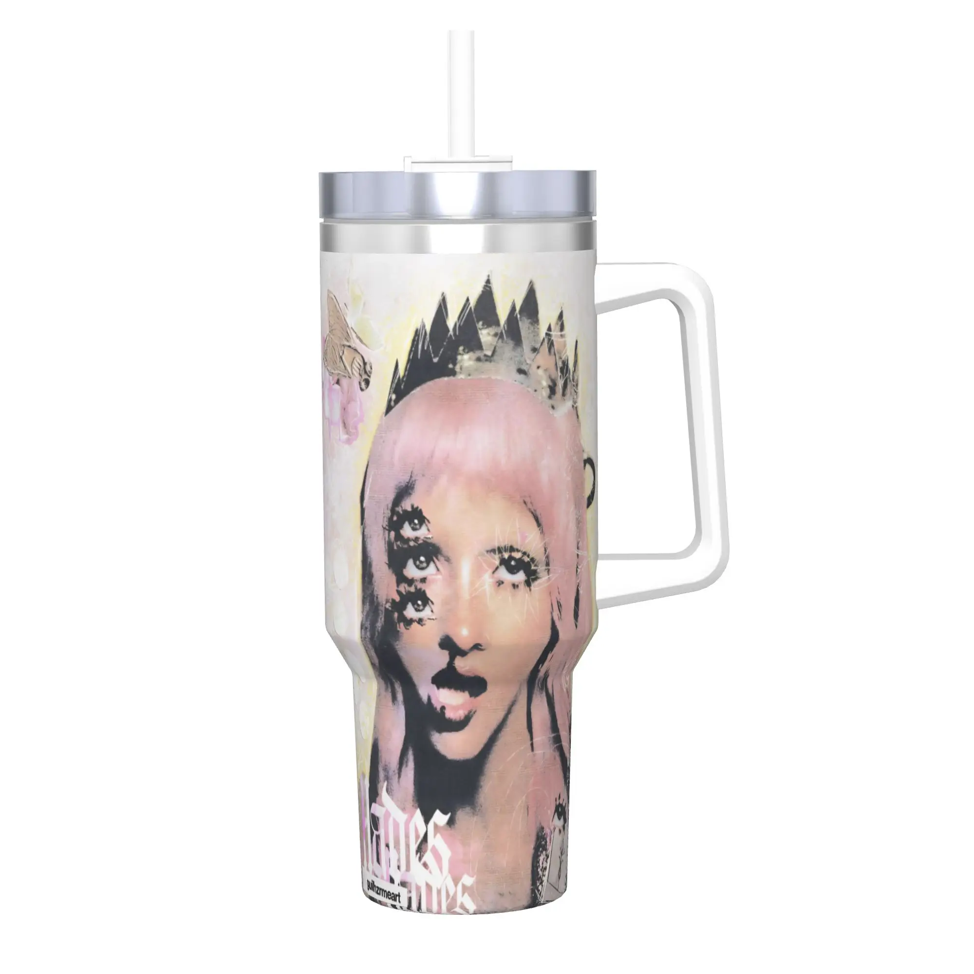 

Melanies Martinez Hades Album 2026 Tumbler Vacuum Insulated Thermal Cup Vacuum Flask Travel Outdoor Mug Spill Proof 40oz