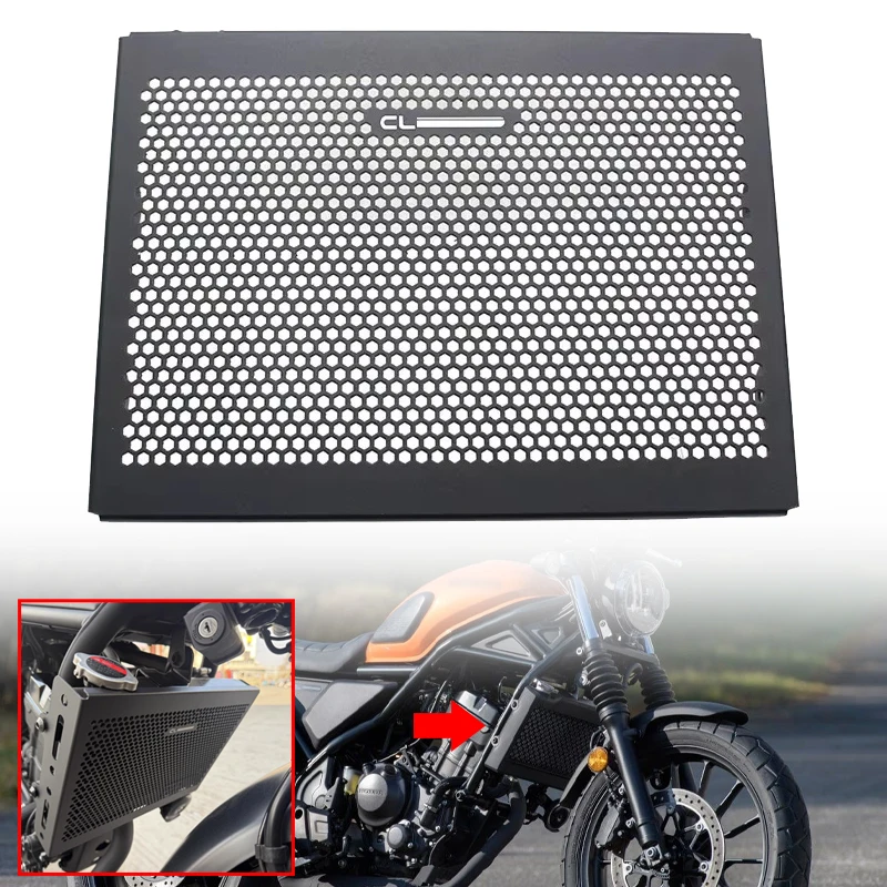 

Motorcycle Radiator Guard Cover Fit For Honda REBEL CMX500 300 250 CL250 CL300 CL500 2017-2021 2020 Radiator Protection Device