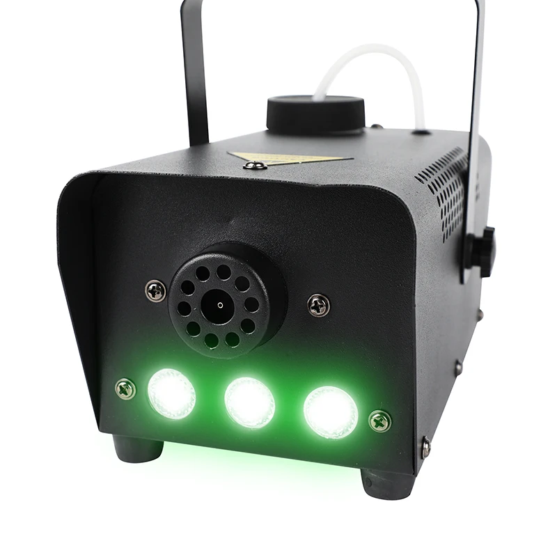 Fog Machine with LED Wireless Control, 500W, DJ Disco, RGB Stage Lighting for Wedding, Home Party, Smoke Machine, Newest, 2024