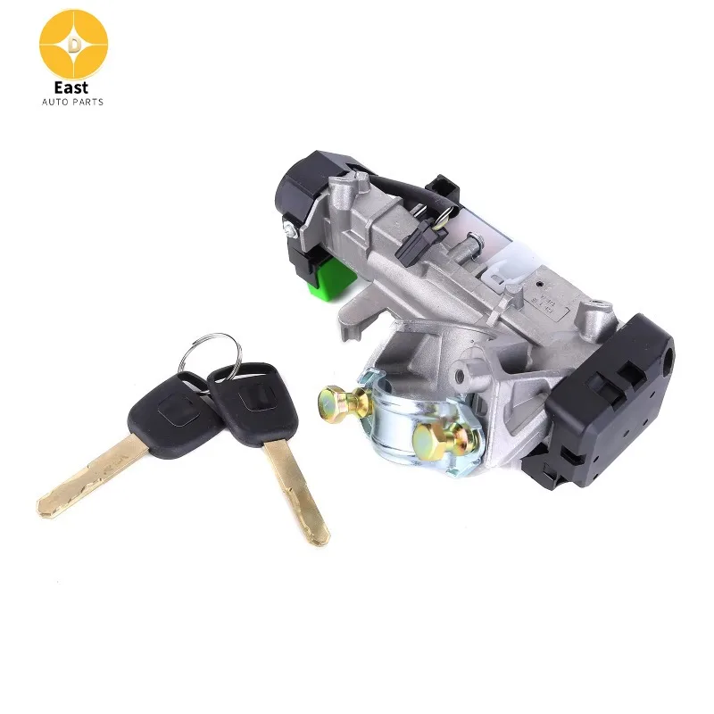 OEM 35100-SDA-A71 Car Ignition Switch Cylinder Lock Auto Trans + 2 KEYS For 03-11 Honda Accord CRV Fit Civic Odyssey