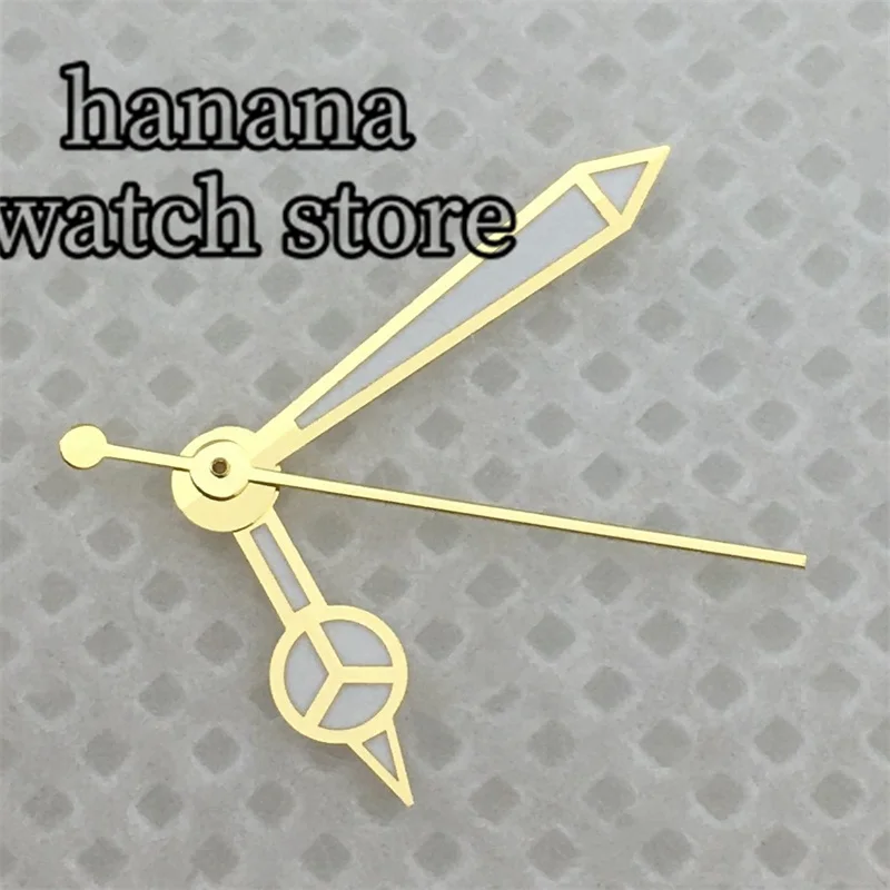 時計の針 ゴールド シルバー イエロー針 グリーン発光 NH34 NH35 NH36 NH37 NH38 NH39 NH70 NH72 ムーブメントに適合