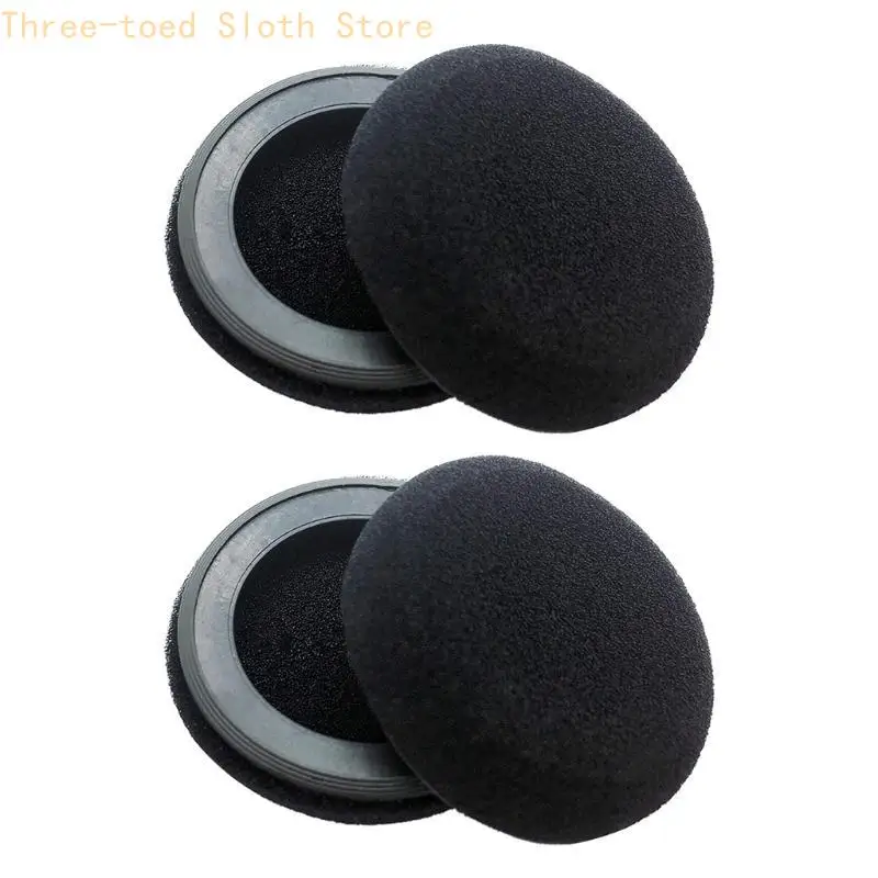 2 Paar Ohrpolster für HW530 HW530D HW540 HW540D HW535USB Headset E74A – Detail 4
