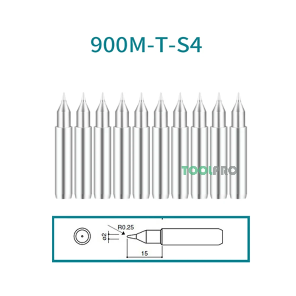 900M-T-S3 Leader-Free Solder Iron Tip Soldering Sting for Hakko 936 900M-T-SB Solder Tip For BGA Soldering Station Welding Tools