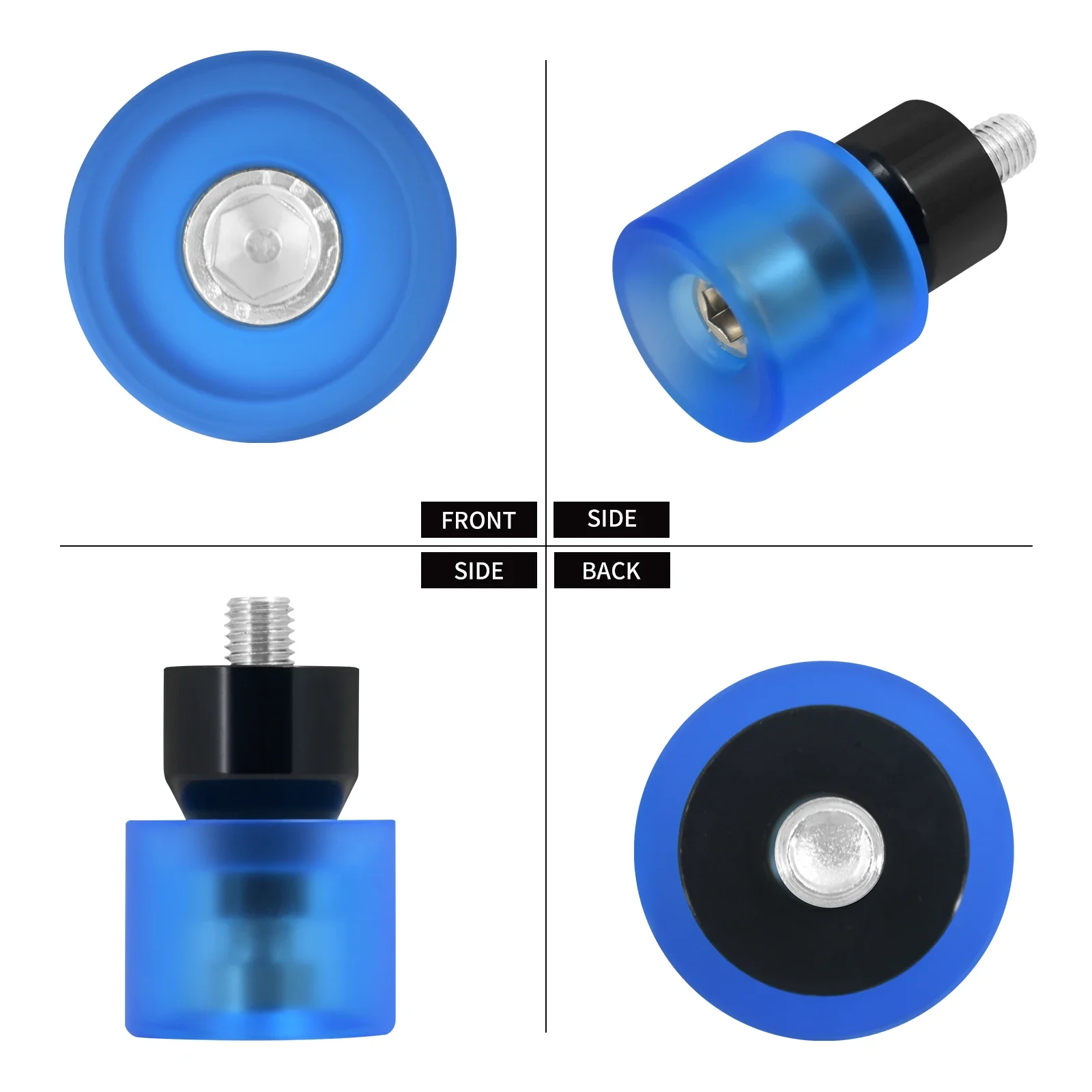 دراجة نارية M12 تحطم بار الحرس الكرة تحطم بار محرك الحرس حامي أسود/أزرق ل هارلي بجولة FLHR سوفتيل داينا سبورتستر