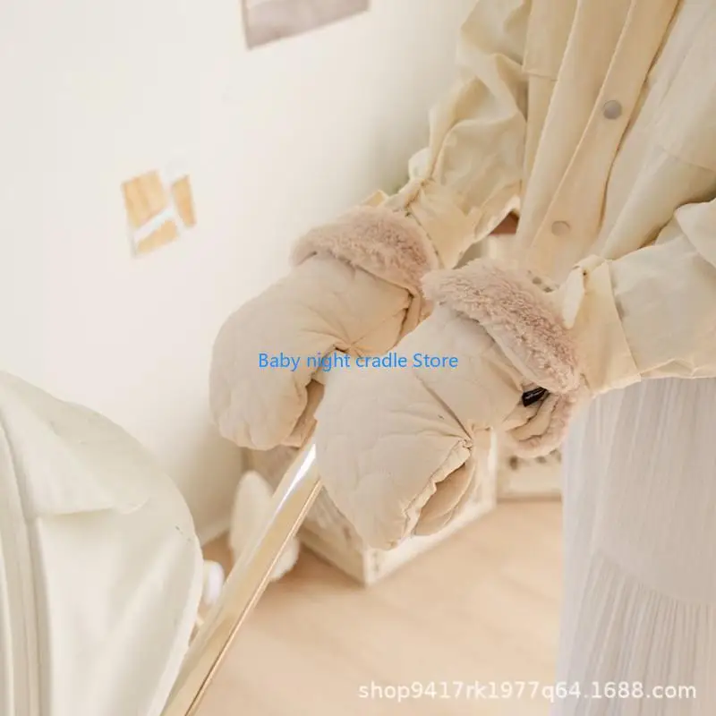 

J2FF Стильные ветрозащитные чехлы для рук Мягкая изолирующая муфта для рук для детских колясок