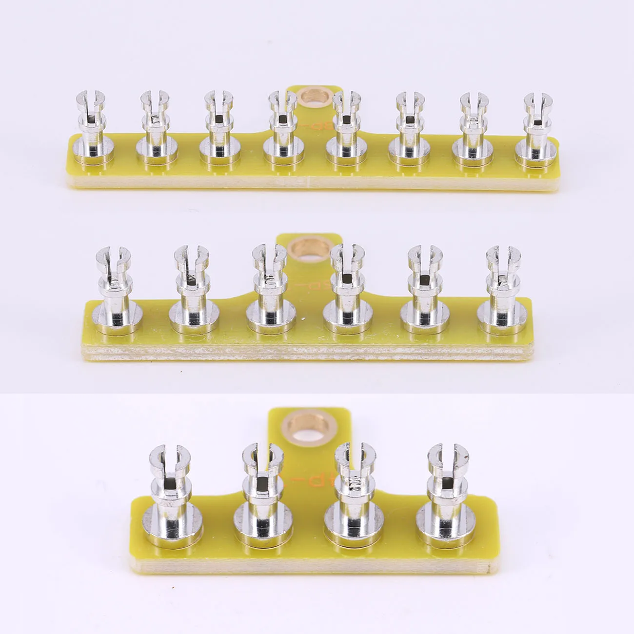 4Post 6Post 8Post Turret Board Slotted Gold Plated DIY Audio Strip Tag Board Terminal Lug Board For Vintage Tube Amplifier 10PCS