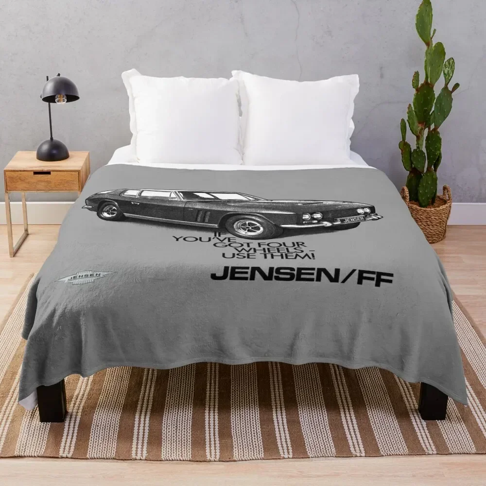 

JENSEN FF INTERCEPTOR Throw Blanket Luxurious Soft Blanket Holiday Gift for Family