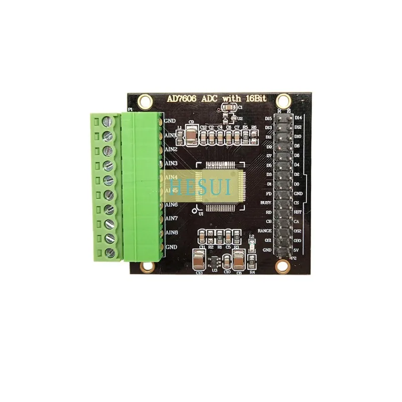 AD7606 multi-channel AD data acquisition card module 16-bit ADC8 synchronous voltage sampling frequency 200KHz