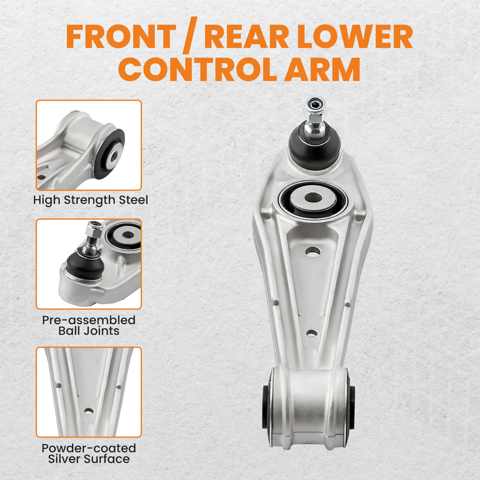 Control Arm for Porsche 911 966 Boxster 986 987 Lower Front/Rear/Left/Right 99733105301   99733105302  99733105303