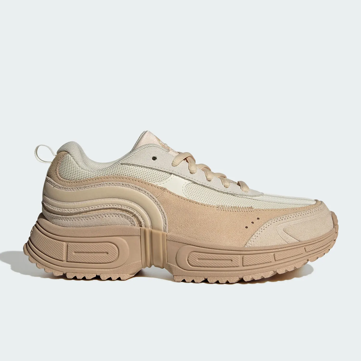 

Adidas оригинальные новые женские спортивные дышащие повседневные туфли на толстой подошве с низким берцем IG4204