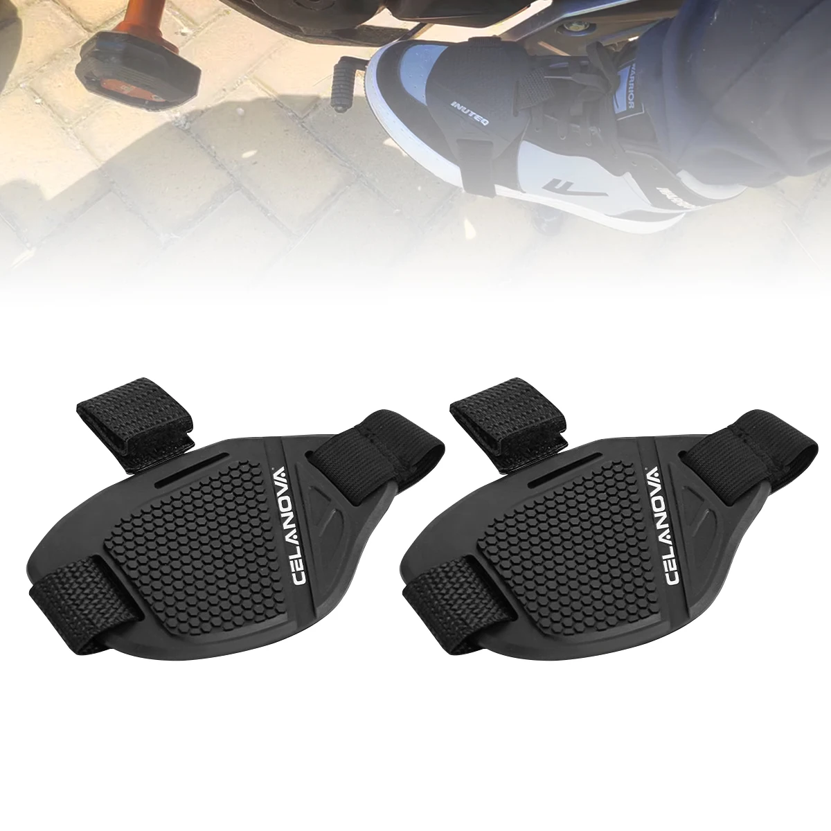 Wasserdichter Motorrad-Schalthebel-Schutz, Schuhschutz für Motorradfahrer, Schalthebel-Protektor für Herren, Motocross-Stiefelüberzug, Zubehör – Detail 10