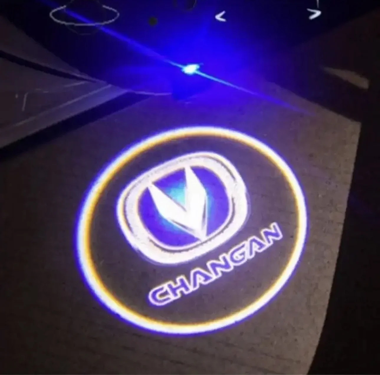 LED Car Door Badge Light Projector Courtesy Ghost Shadow Welcome Lamp For Changan CS15 CS75 CS95 EADO XT DT RAETON Honor Benni